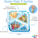 Divided Plate - Noah's Ark