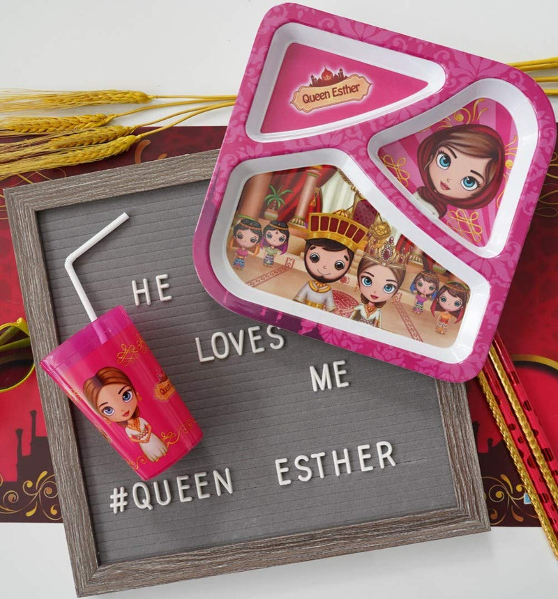 Divided Plate - Queen Esther