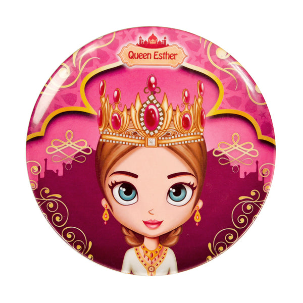 Round Plate - Queen Esther