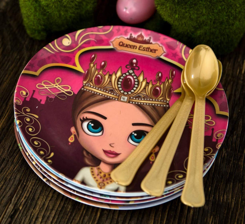 Round Plate - Queen Esther