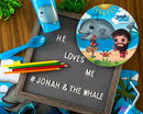 Round Plate - Jonah and the Whale