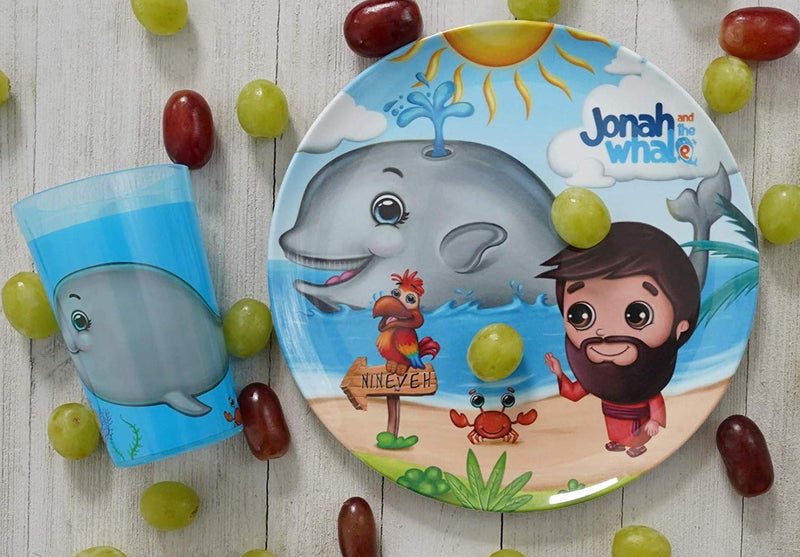 Round Plate - Jonah and the Whale